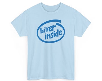 Motorradfahrer Biker Inside Lustiges Geschenk T-Shirt