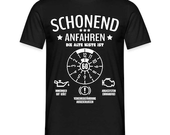 60. Geburtstag - Schonend Anfahren Mechaniker TÜV Geschenk T-Shirt