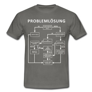 Problemlösung Logigram Shirt Witzig lustiges Geschenk T-Shirt Bild 3