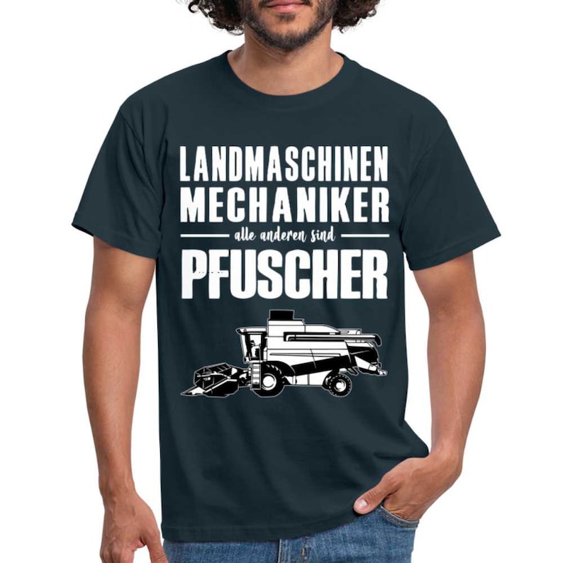 Landmaschinen Mechaniker alle anderen sind Pfuscher Lustiges Geschenk T-Shirt