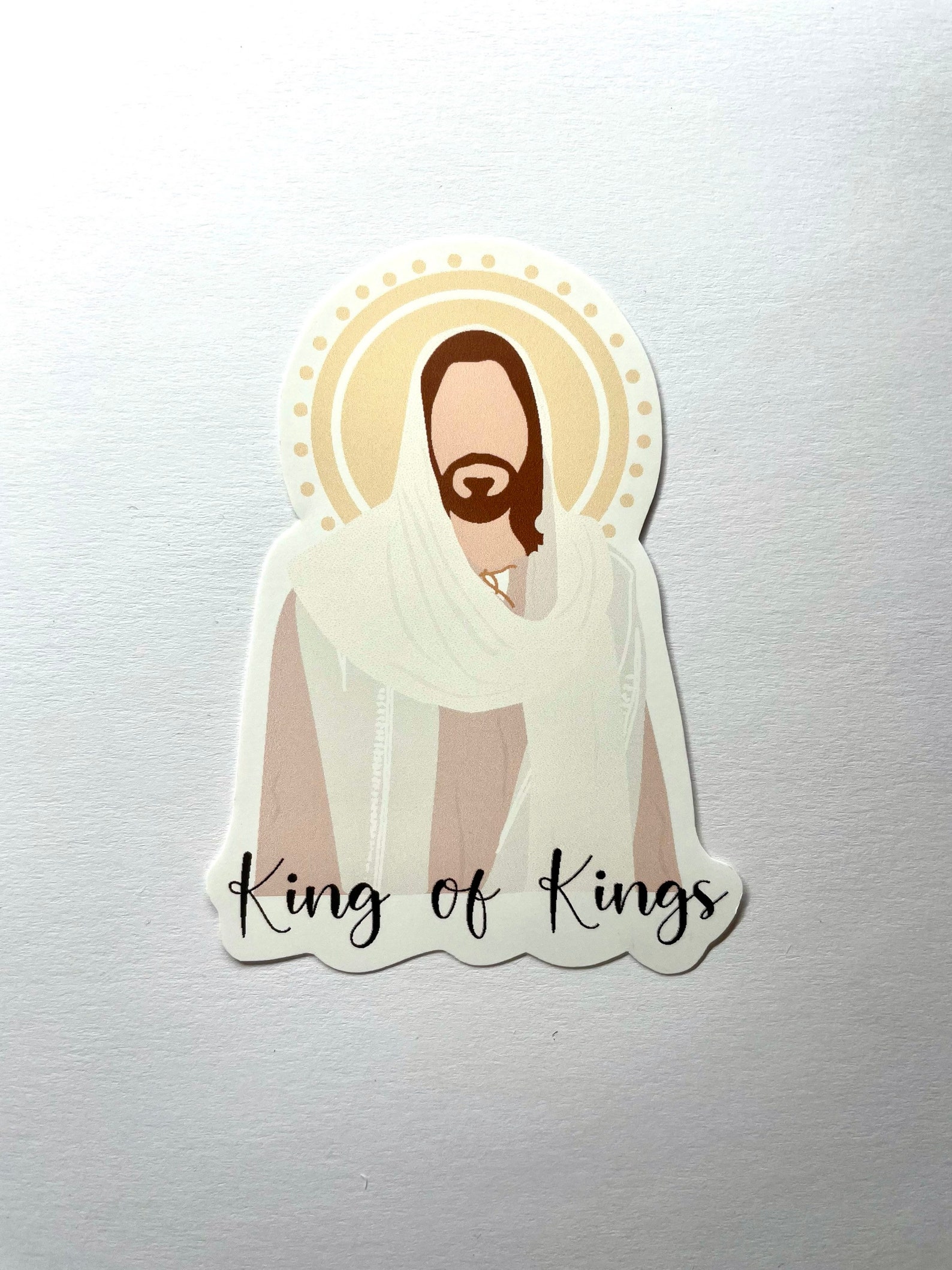 Pegatina de Jesucristo / Pegatina / Pegatina religiosa / Etsy