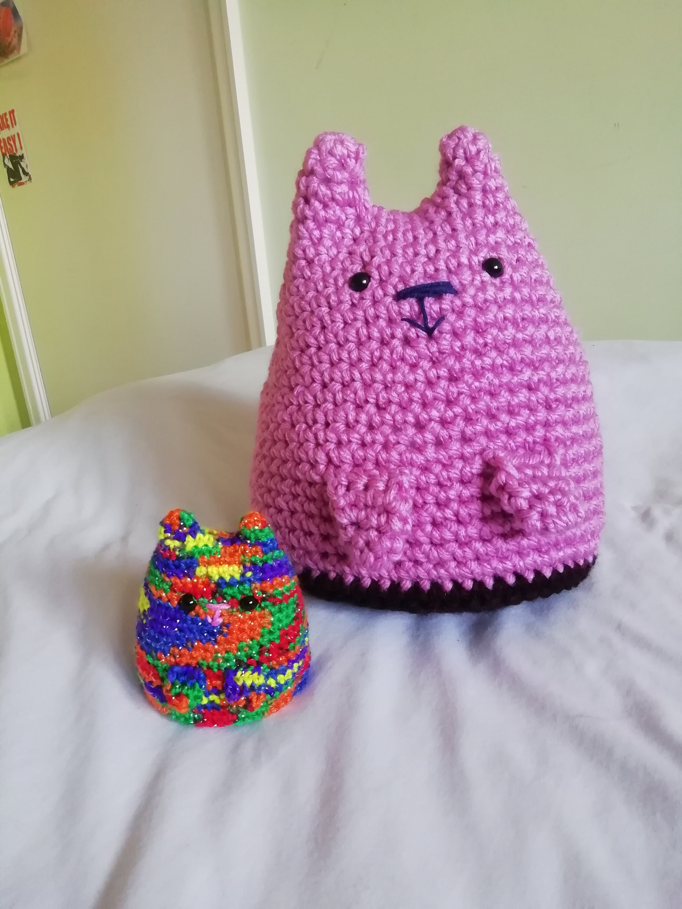Large Amigurumi Crochet Dumpling Cat | Etsy
