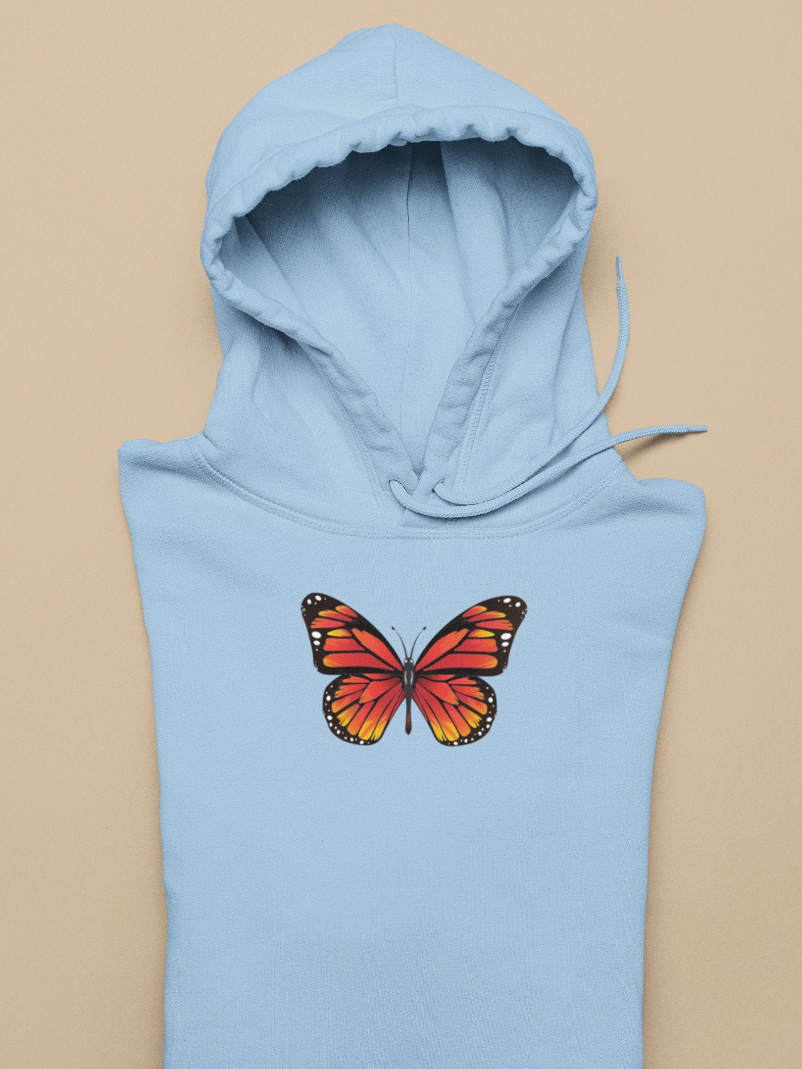 Butterfly Sweatshirt Crew Neck Sweatshirt Cozy Style Etsy