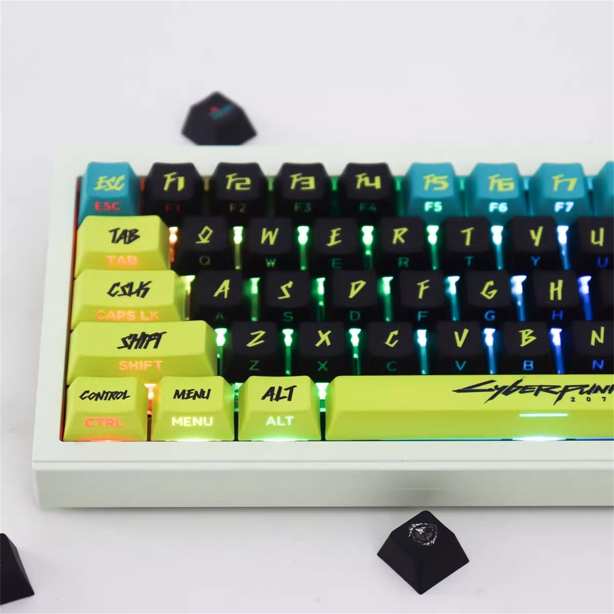  GHOSTJUDGES Mechanical Keyboard Personality Handmade Custom  Resin Original Creative Cute Original Flavor Chocolate Gift Keycap : Video  Games