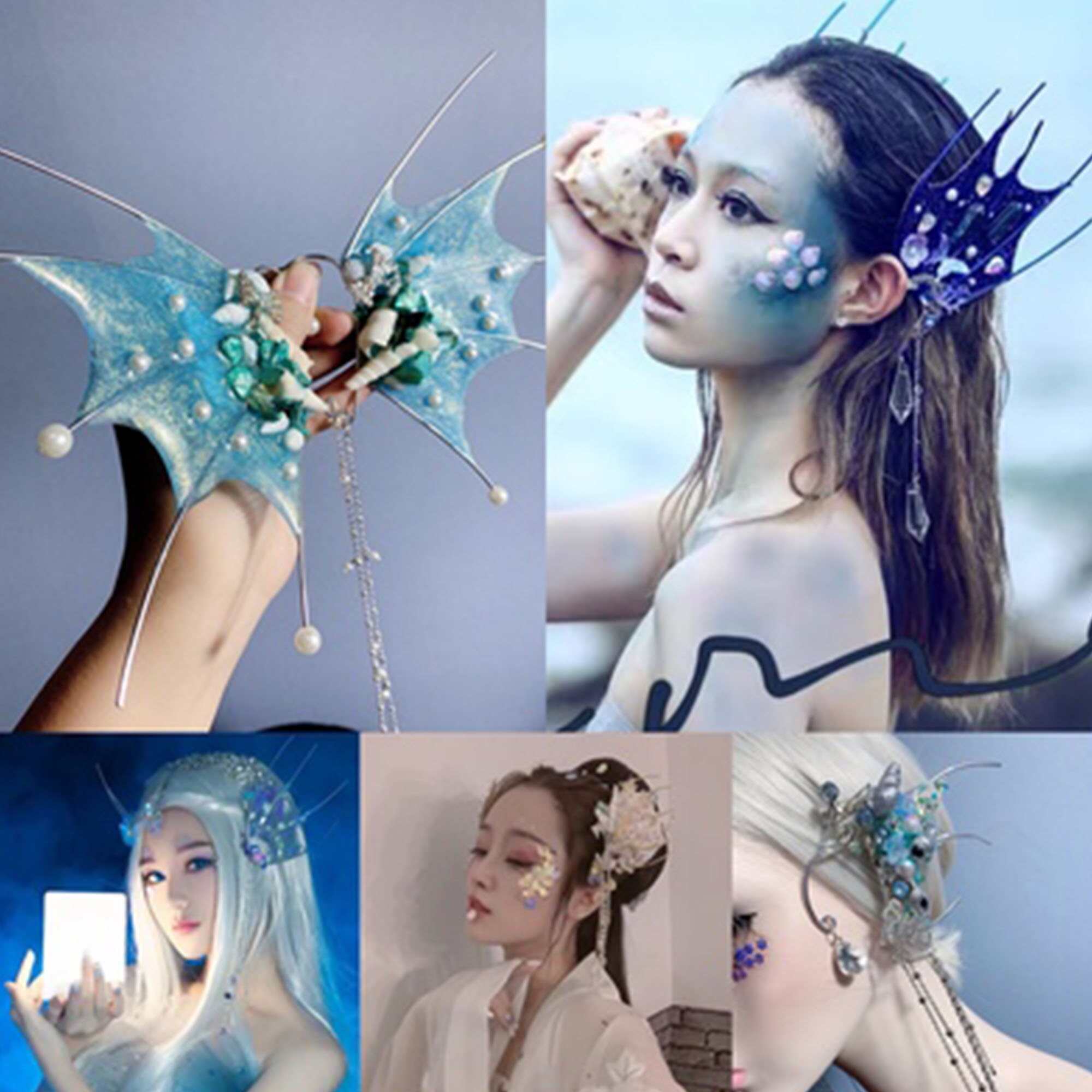 Handmade Mermaid Earsa Pairmermaid Ears Mermaid Ear Etsy