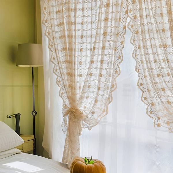 Cortinas Transparentes Con Ojales Abstractos De HLC Crawford – TBG Uniforms Store GY