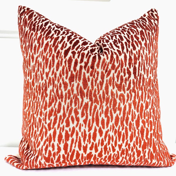 Animal Print Pillow Etsy