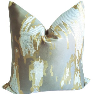 Gold/Beige/Khaki Pillow Cover