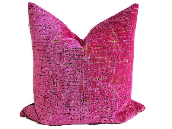 Fuchsia Pink Pillow Cover