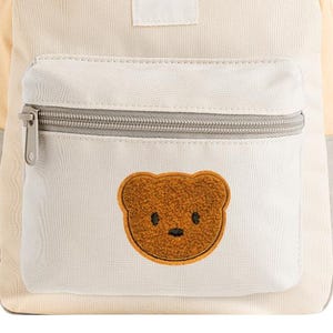 Brown Teddy Bear Chenille Patch | Sew On Kawaii Applique | Denim Jacket Patch | Backpack Patch | Bear Gift