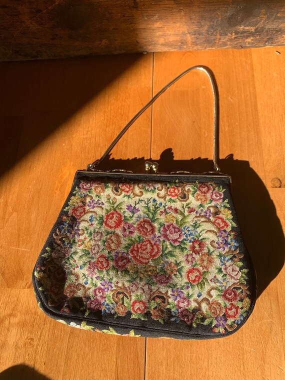 1980s Vintage Tapestry Bag – Classy Mod LLC