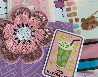 Junk Journal Kit | Mystery Craft Supply Pack, Collage Ephemera Grab Bag
