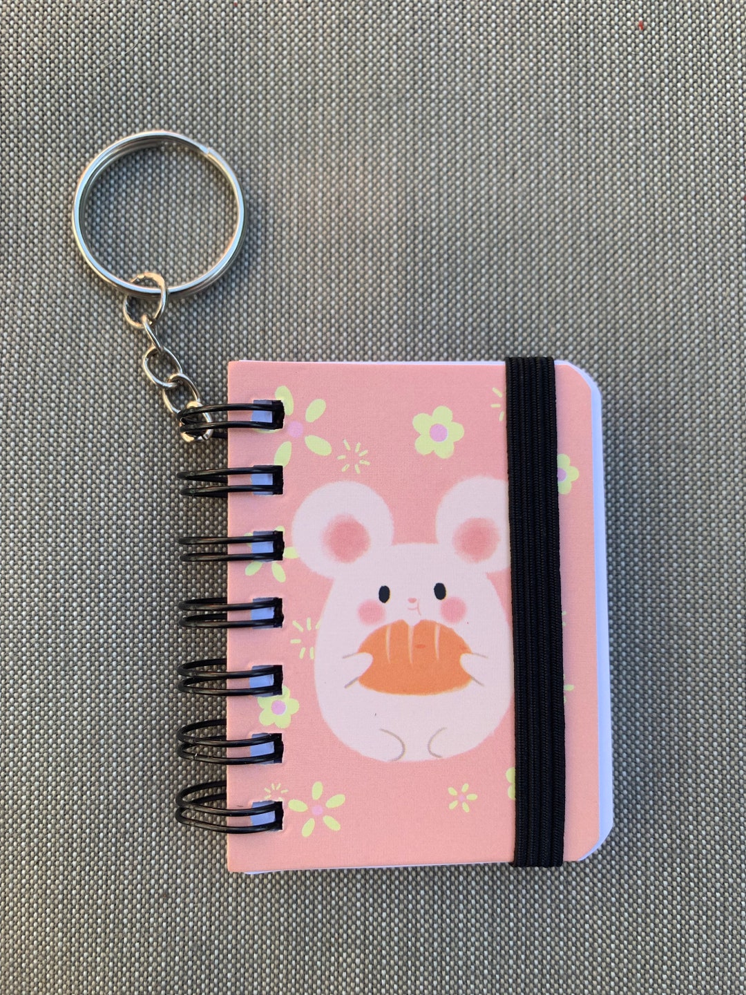 Mini Mouse Notebook Keychain - Etsy