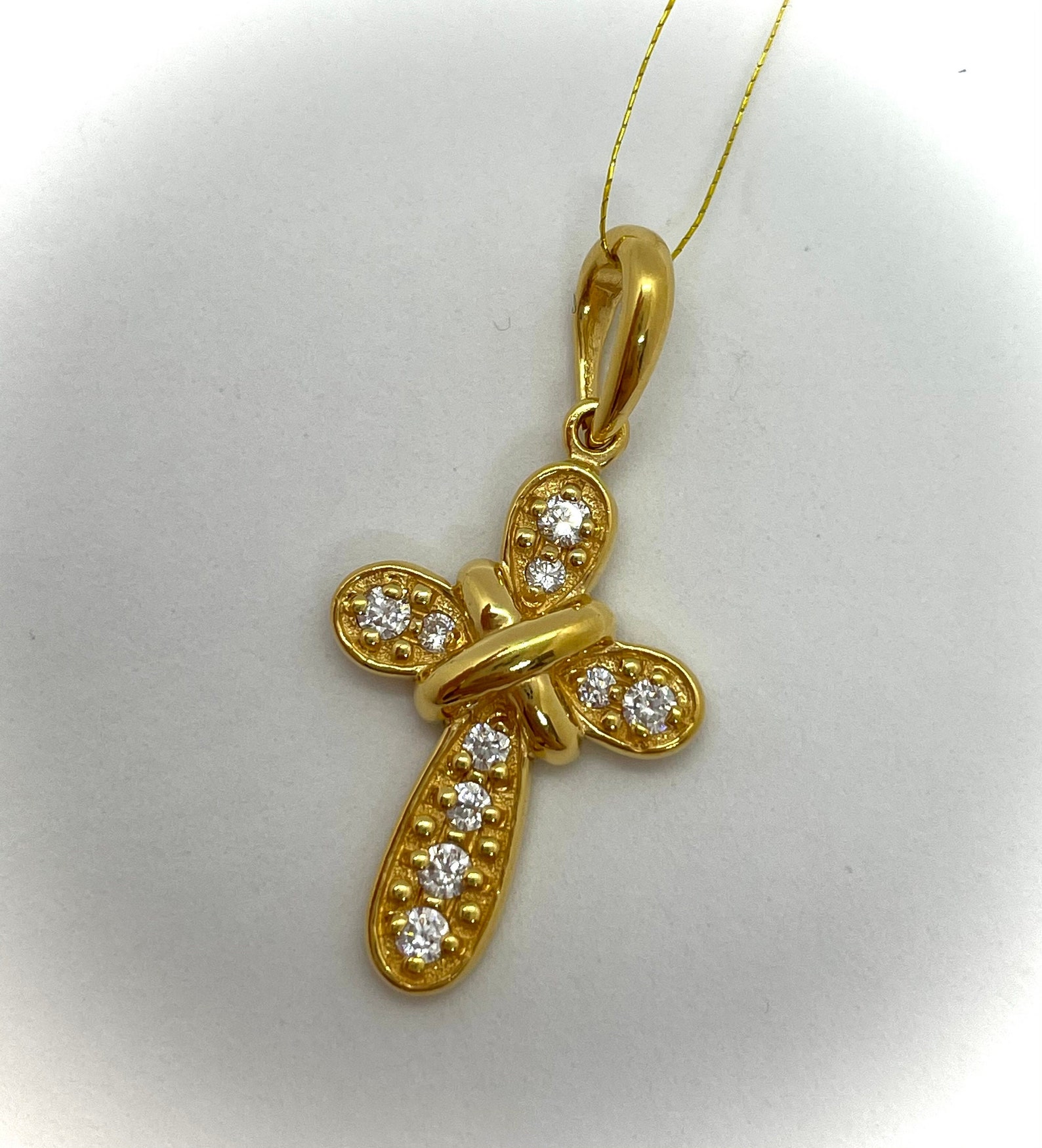 Orthodox cross necklace women Etsy