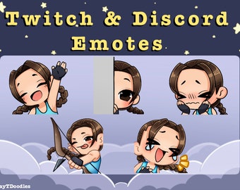 Urocze emotikony Raidera | Twitch, Discord (pobieranie cyfrowe)