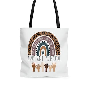 Principal Tote Bag, Assistant Principal Diversity bag, Principal Appreciation Gift, Cute Principal Totes, Admin Team Bags,New Principal Gift
