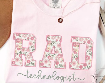Radiology Technologist Sweatshirt, Rad Tech XRay Tech crewneck, Comfort Colors Radiographer TShirt, Gift for XRay Tech, Rad Tech Week gifts