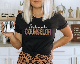 School Counselor Shirt, School Counselor T-Shirt, Gift for School Counselor, School Counselor Gift, Counselor Shirt, School Counselor Tee