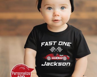 Fast One Matching Family Birthday Shirts, 1st Birthday Shirt, Race Car Birthday Party, Cars Birthday Outfit, Mommy and Me, Pit Crew Birthday