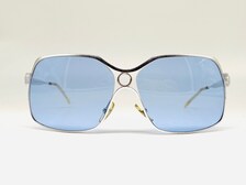 Purpyle 3645m-4a Aviator Mirrored Sunglasses Silver Metal 