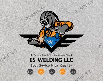 Welder svg,Welding Svg,Iron Worker Svg,Welding Man Svg,Welder Logo svg,Welding logo svg for cricut silhouette,Welder Welding Clipart png dxf