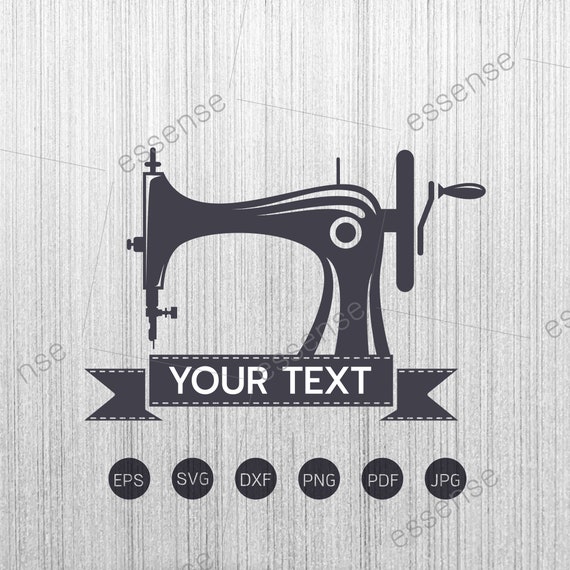 Sewing Machine Svgsewing Machine Dxf Silhouettesewing Etsy