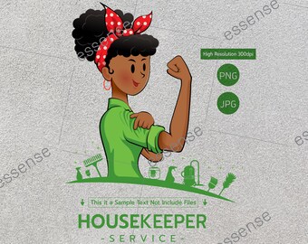 Housekeeper Sublimation PNG,house cleaner,housekeeping staff, Maid Service Housekeeper Cleaning Housekeeping Housework Printable Digital Art