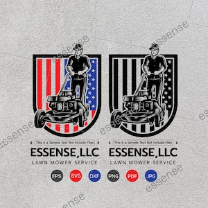 Lawn Mower Service SVG,Landscaping Svg,Lawn Mower Logo,Lawn Care svg  Files for Cricut,Cut Files For Silhouette,Dxf,Png,Garden Service Svg