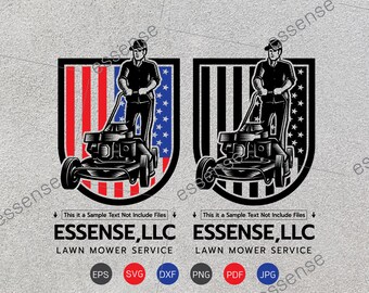Lawn Mower Service SVG,Landscaping Svg,Lawn Mower Logo,Lawn Care svg  Files for Cricut,Cut Files For Silhouette,Dxf,Png,Garden Service Svg