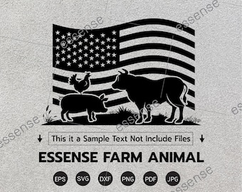 USA Farm logo svg,Farm svg,Farm svg files,Farmhouse svg,Farm animal svg,Farm life svg Cricut, Farm Cut Files For Silhouette,Dxf,Png,Eps,jpeg
