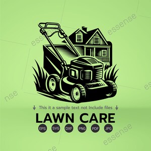 Lawn Mower Service SVG,Landscaping Svg,Lawn Mower Logo,Lawn Care Files for Cricut,Cut Files For Silhouette,Dxf,Png,Eps,Garden Service Svg