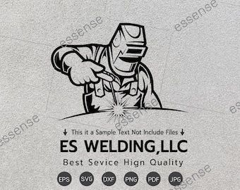 Welder svg,Welding Svg,Iron Worker Svg,Welding Man Svg,Welder Logo svg,Welding logo svg for cricut silhouette,Welder Welding Clipart png dxf