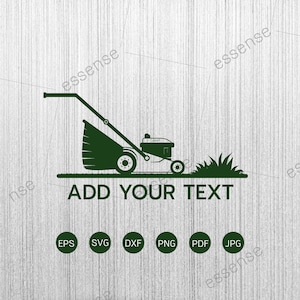 Lawn Mower Service SVG,Landscaping Svg,Lawn Mower Logo,Lawn Mower Files for Cricut,Cut Files For Silhouette,Dxf,Png,Eps,Garden Service Svg