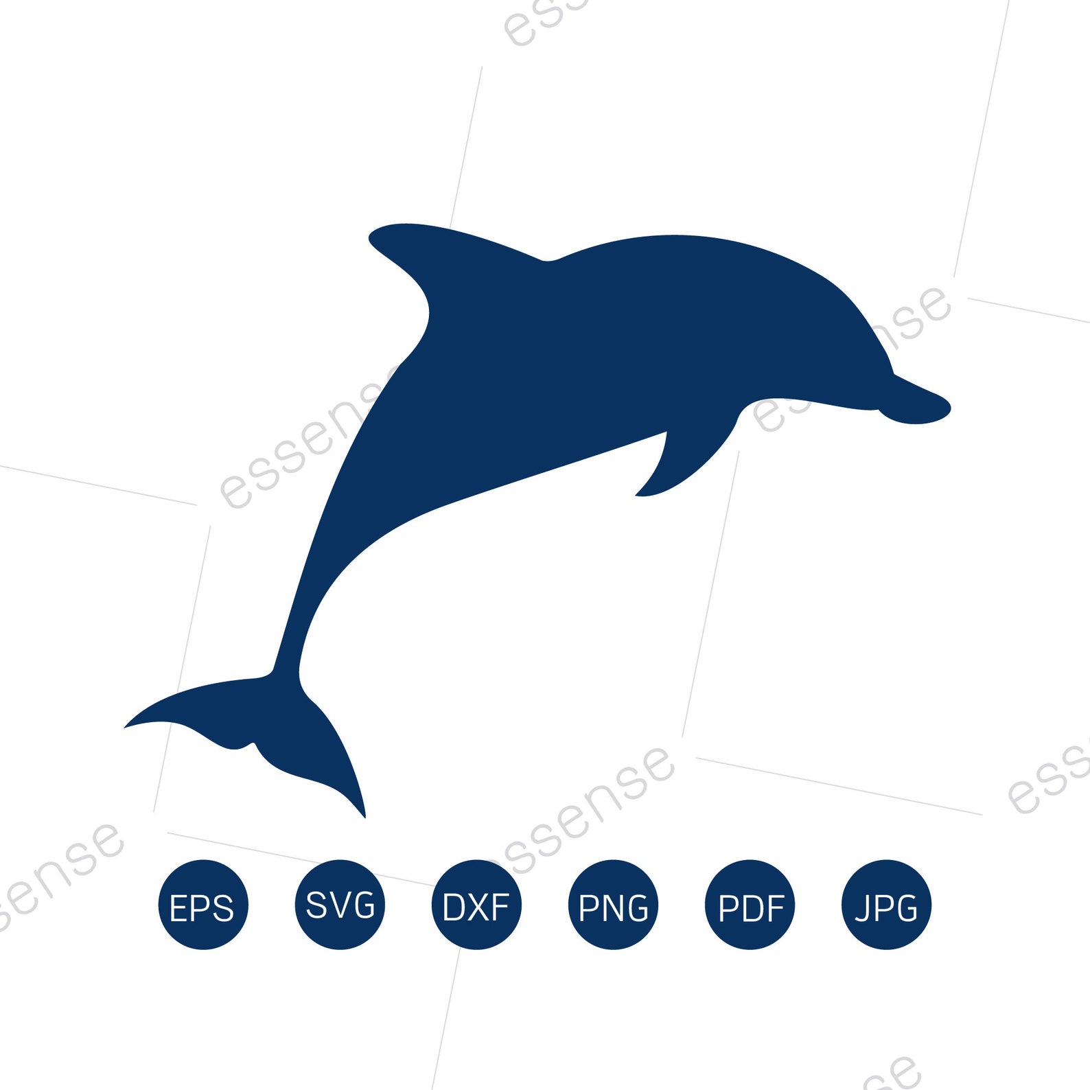 Dolphin SVG Ocean SVG Fish SVG Digital Download/cricut - Etsy