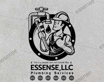 Plumber svg,Plumbing Svg,Plumbing pipes svg,Plumber Logo svg,plumbing logo svg for cricut silhouette,Plumbing Plumber Cartoon Clipart png