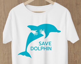 Preserve Dolphin SVG,Dolphin Svg Vector,Tropical Clipart, Dolphin Cricut Svg,Preserve Dolphin Cut File,Dolphin Silhouette,Split Dolphin svg