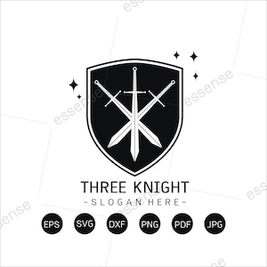 Sword and shield svg,Sword and shield png,Sword and shield monogram Armor svg,Three Knight svg Warrior svg,Three Musketeers Cut files svg
