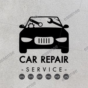 Car repair svg,Car repair service SVG for Cricut Silhouette,Auto Car Fix Repair Service Shop,Car Fix Repair Service cut file svg,dxf,png,eps