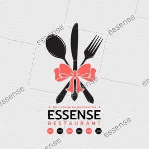 Restaurant Logo SVG, Kitchen monogram frame Svg,Restaurant svg for Cricut, Restaurant Cut Files Silhouette, Knife SVG, Fork svg, Spoon svg
