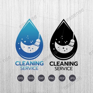 Cleaning Logo Svg, Cleaning Svg, Cleaning Services Svg, Cleaning Cut Files, Cleaning Files for Cricut, Cleaning Clipart, Png,Dxf,Eps,Pdf,Jpg