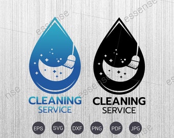 Cleaning Logo Svg, Cleaning Svg, Cleaning Services Svg, Cleaning Cut Files, Cleaning Files for Cricut, Cleaning Clipart, Png,Dxf,Eps,Pdf,Jpg