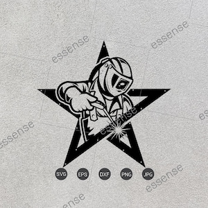 Welder svg,Welding Svg,Iron Worker Svg,Welding Man Svg,Welder Logo svg,Welding logo svg for cricut silhouette,Welder Welding Clipart png dxf