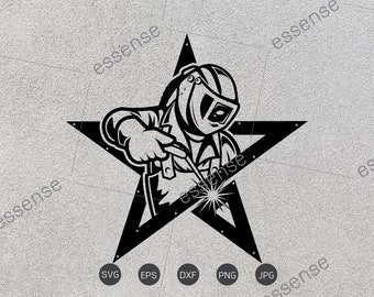 Welder svg,Welding Svg,Iron Worker Svg,Welding Man Svg,Welder Logo svg,Welding logo svg for cricut silhouette,Welder Welding Clipart png dxf
