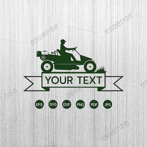 Lawn Mower Service SVG,Landscaping Svg,Lawn Mower Logo,Lawn Mower Files for Cricut,Cut Files For Silhouette,Dxf,Png,Eps,Garden Service Svg