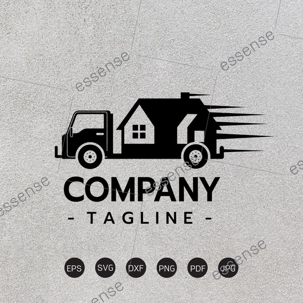 Moving Company Logo Svg, Moving Service Svg, Movers Svg, Moving Company Cut Files, Moving Company Files for Cricut, Clipart, Svg Png Dxf Eps