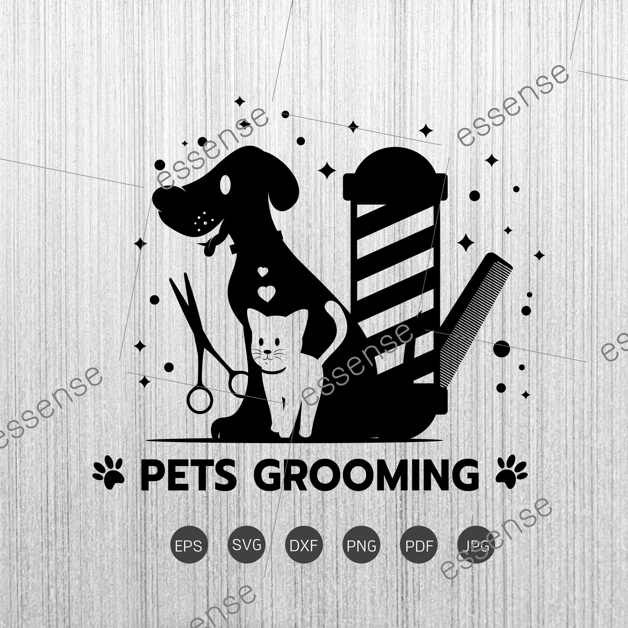 Pet Grooming Shop Groomer Groomer Animal Barber Comb Salon Dog Cat