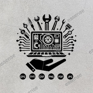 Electrician repair service svg, Electrician logo svg, Electrician Silhouette,Electrician Clipart png,Handyman Svg, Maintenance Cut files svg