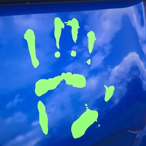 Phasmophobia Ultra Violet UV Hand Prints