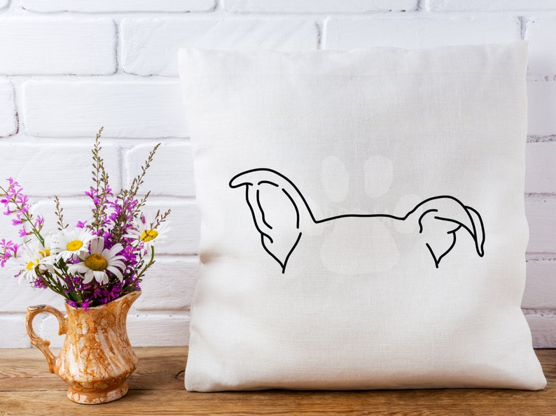 Pitbull Dog Ear SVG Bundle With 10 Variations Staffy Dog Ear Etsy