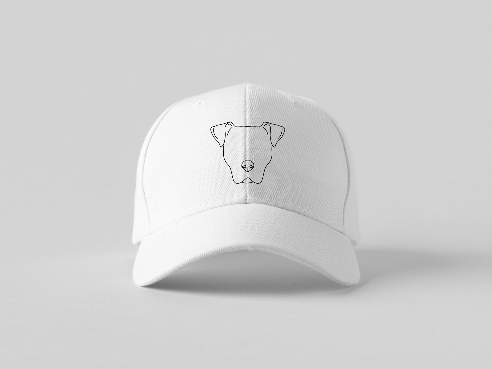 Pitbull Face Outline Drawing: SVG PNG (digital Download) Etsy